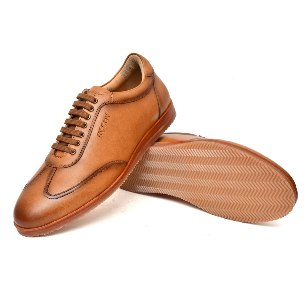 Mccoy Cillian Full grain Crust Men's classic formals Tan