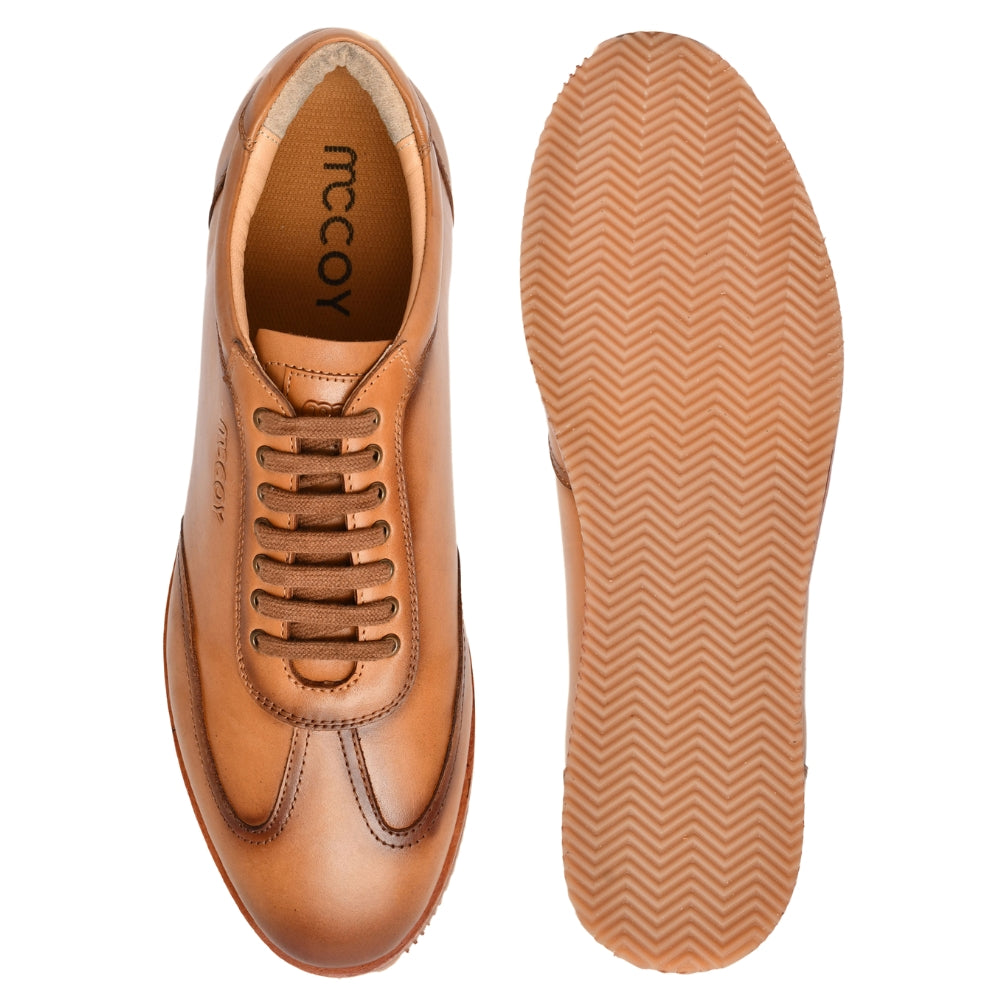 Mccoy Cillian Full grain Crust Men's classic formals Tan