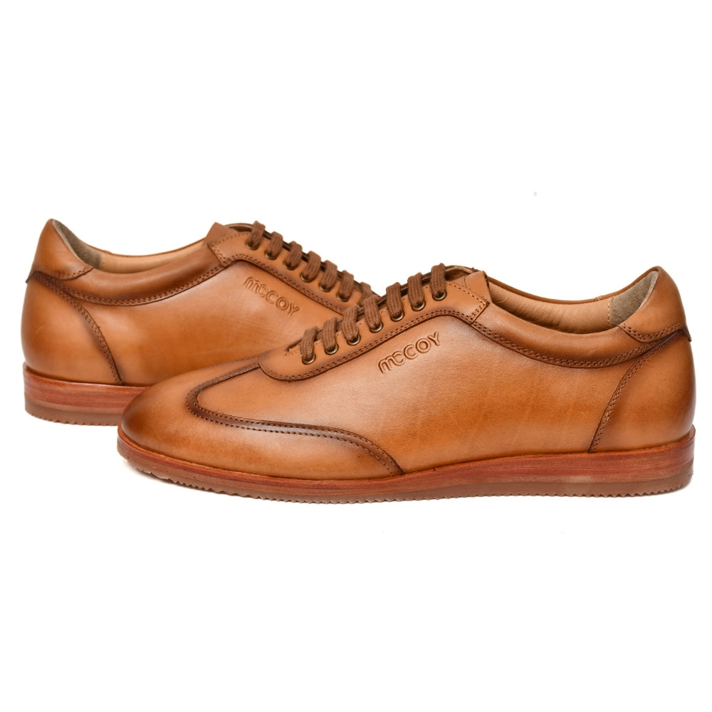 Mccoy Cillian Full grain Crust Men's classic formals Tan