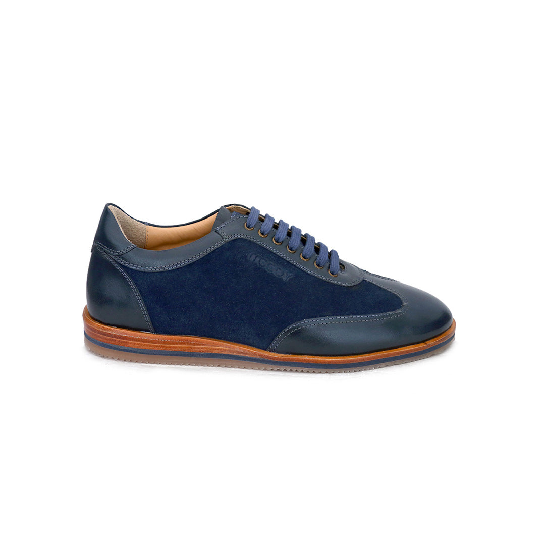 Mccoy Leo Full Grain Crust Navy Blue