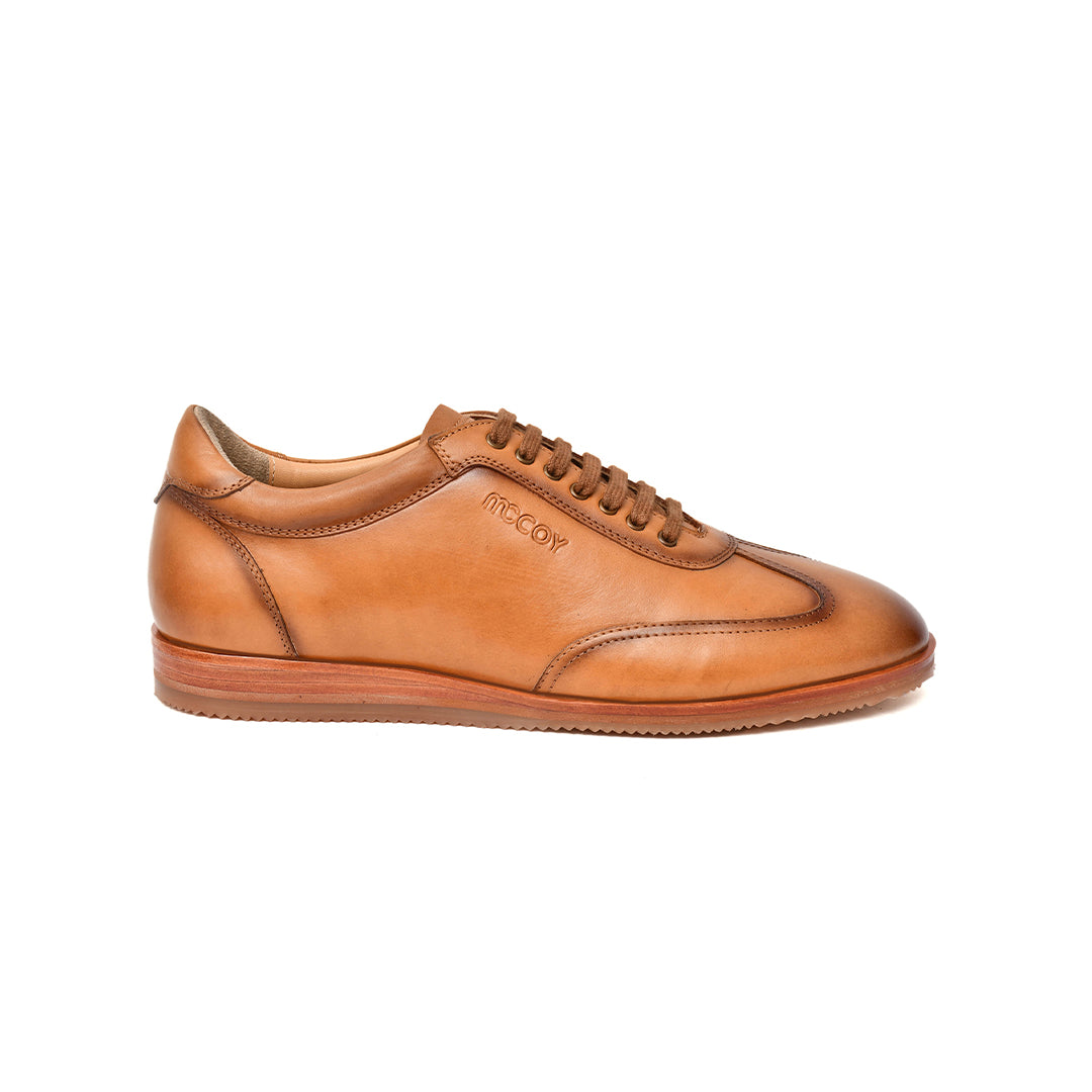 Mccoy Cillian Full grain Crust Men's classic formals Tan