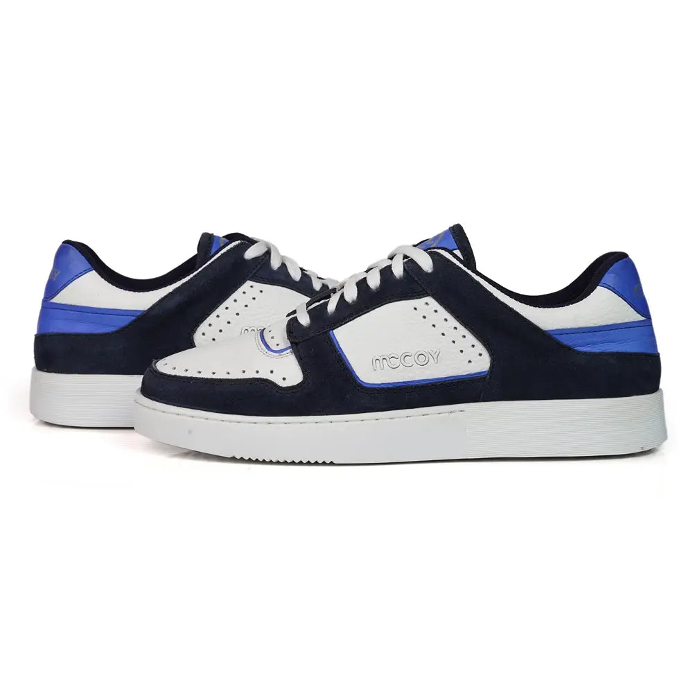 Mccoy Oliver Flotter Men's Sneakers Blue & White