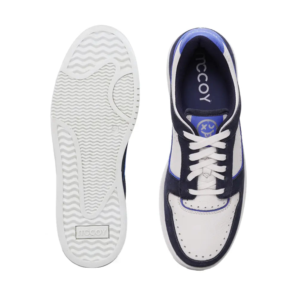 Mccoy Oliver Flotter Men's Sneakers Blue & White