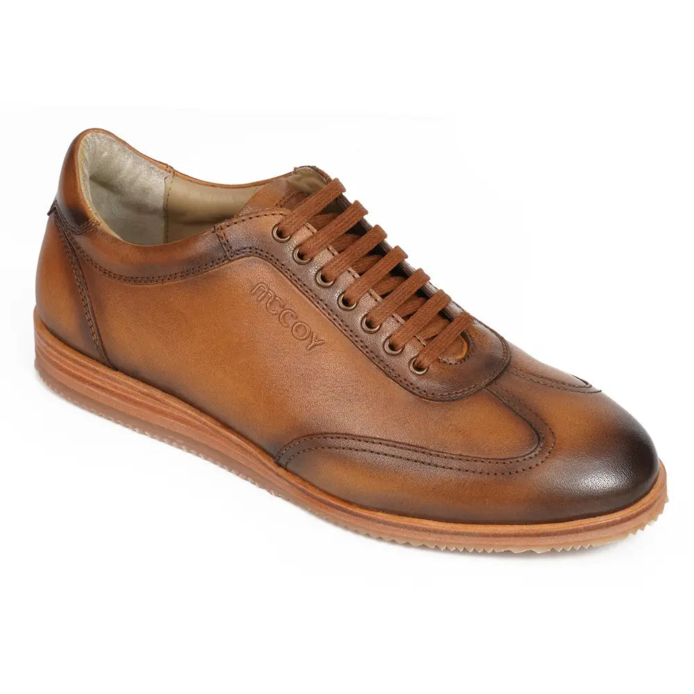 Mccoy Cillian Full grain Crust Men's classic formals Cognac