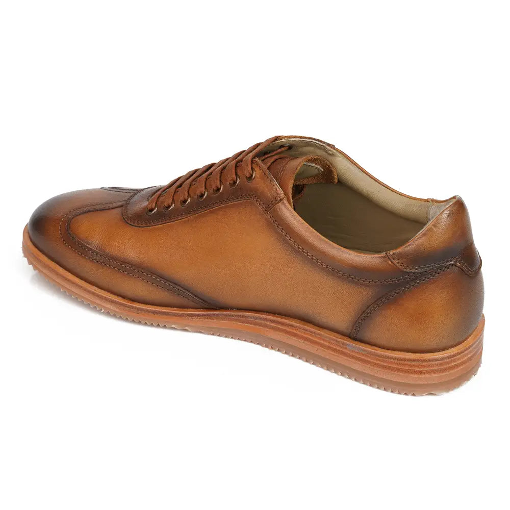 Mccoy Cillian Full grain Crust Men's classic formals Cognac