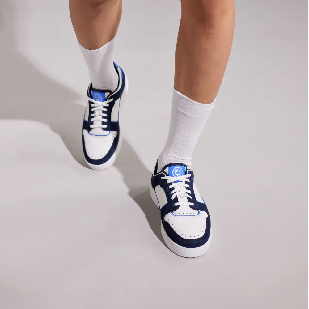 Mccoy Oliver Flotter Men's Sneakers Blue & White