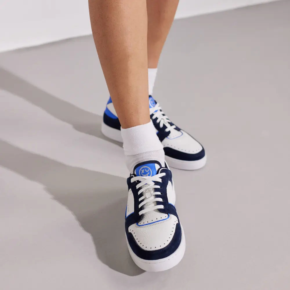 Mccoy Oliver Flotter Men's Sneakers Blue & White