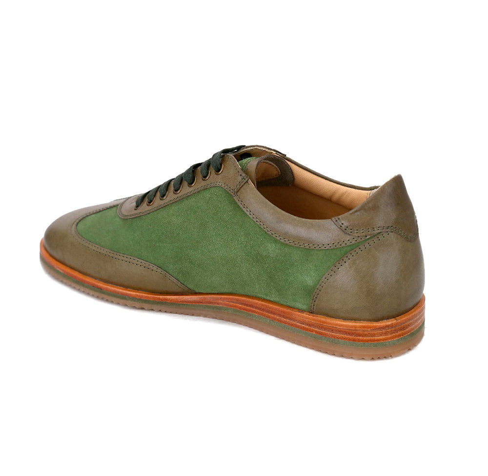 Mccoy Leo Full Grain Crust Olive