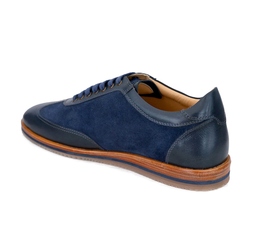 Mccoy Leo Full Grain Crust Navy Blue