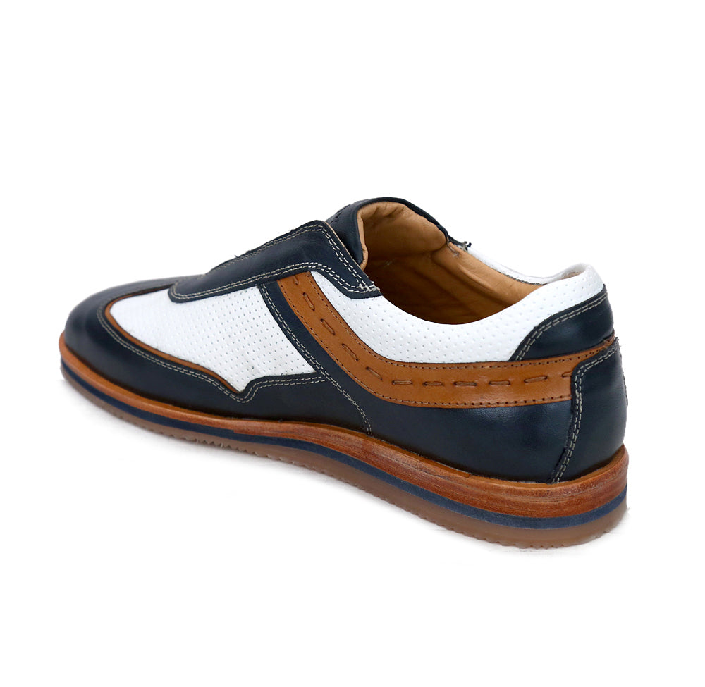 Mccoy Alife Full Grain Crust Men's classic formals Navy